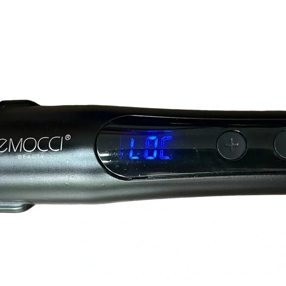 Emocci 3 Barrel Curling Iron Beach Waves Temperature Control LCD Display - Picture 9 of 10